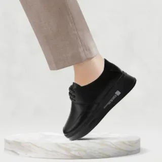 کفش چرم زنانه شیفر