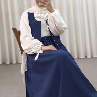 شومیز دامن جلیقه کمربند