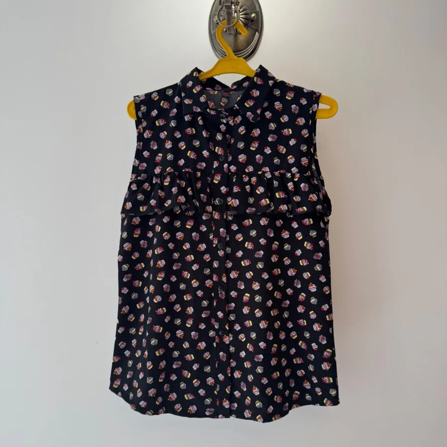 شومیز بی آستین سایز M