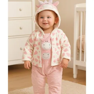 ست کاپشن و سرهمی بچگانه