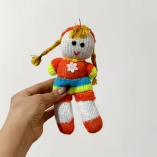 عروسک کوچولو دستباف