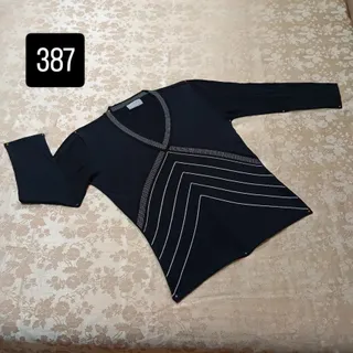 بلوز یقه هفت زنانه کد:387