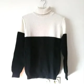 بلوز بافت یقه اسکی زنانه