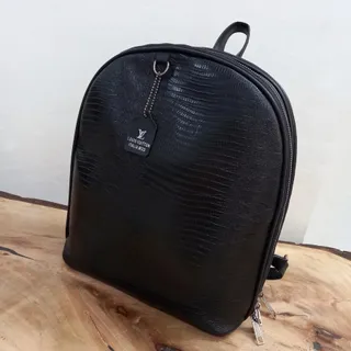 کوله پشتی چرم دانشجویی