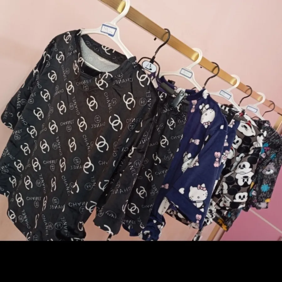 تیشرت کراپ و شورتک