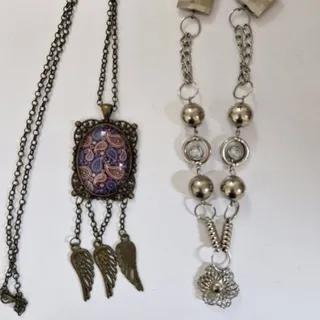 2عدد گردنبند بلند