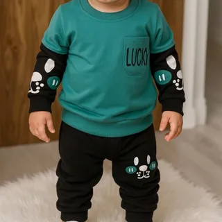 بلوز شلوار پسرانه