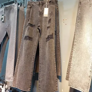 شلوار جین بگ نیم