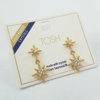 گوشواره روکش طلا TOSH