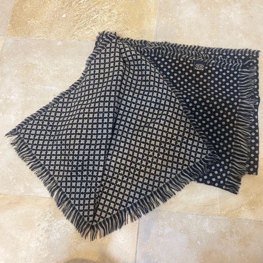 شال پشمی دو رویه