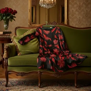 پیراهن ساتن