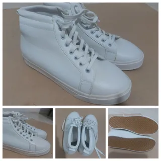 کفش ساق دار سفید