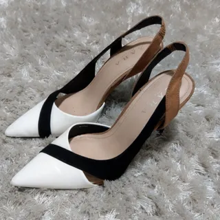 کفش zara سفید ومشکی