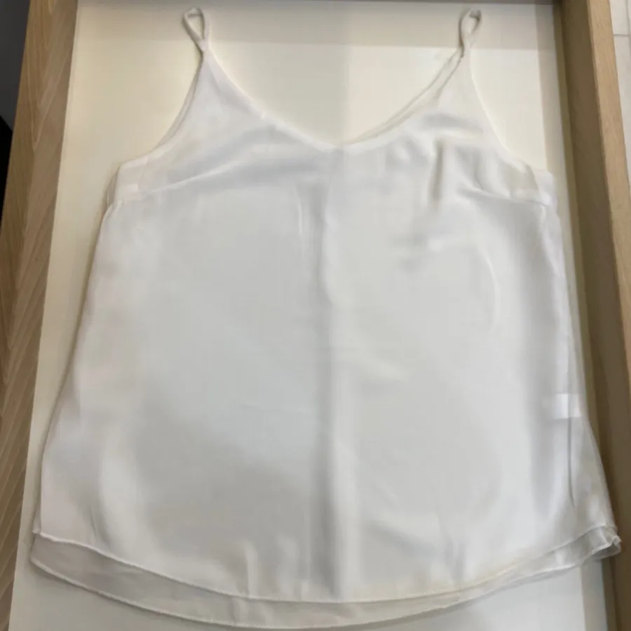 تاپ سفید حریر