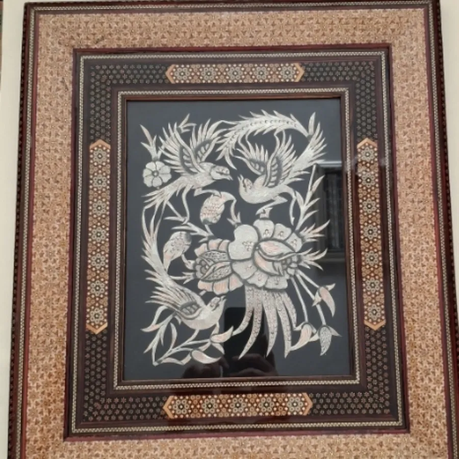 تابلو خاتم قلمزنی