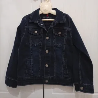 کت جین سنگشور سورمه‌ای