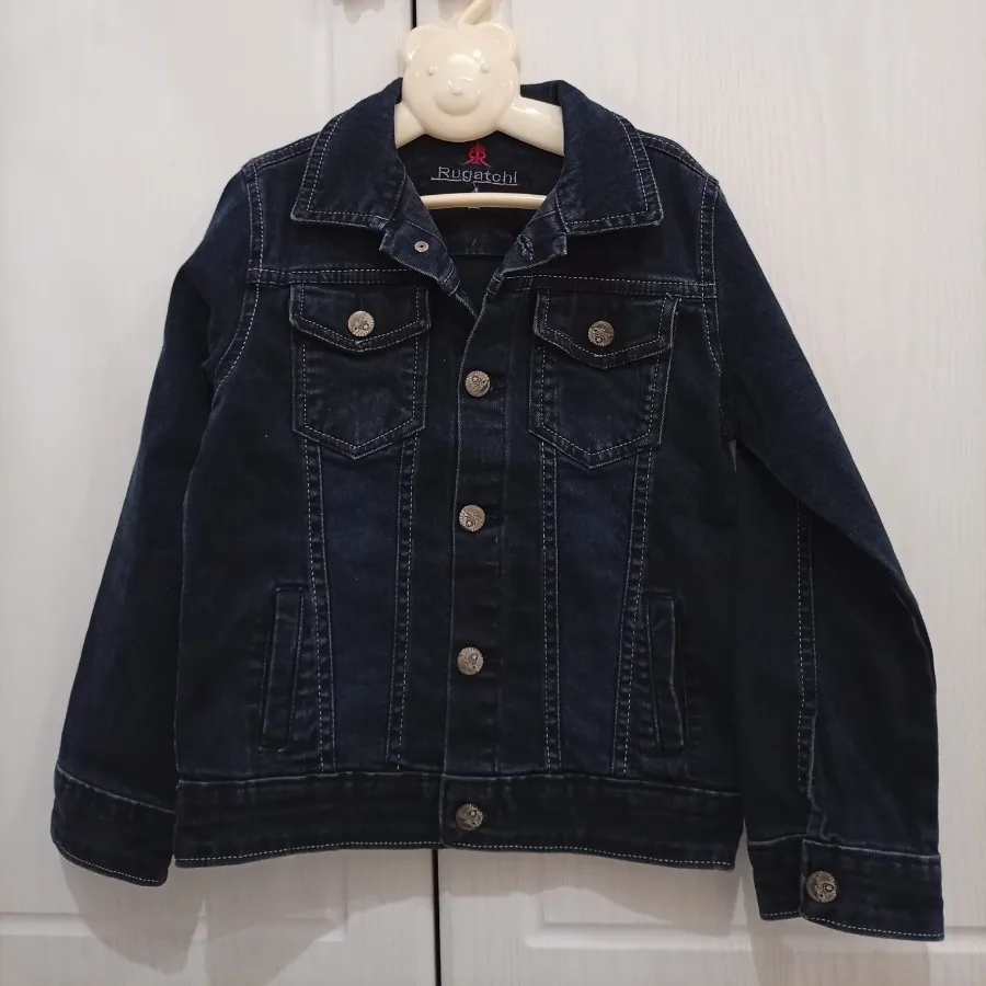 کت جین سنگشور سورمه‌ای