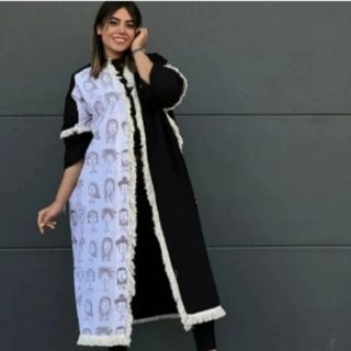 مانتو بلند لینن