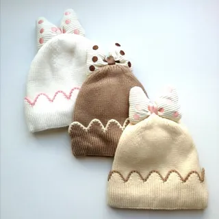 کلاه بافت پاپیون