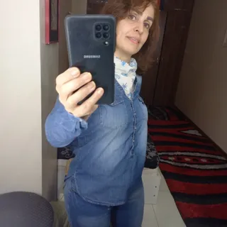 بلوز جین کاغذی