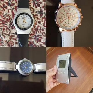 ساعت مچی و رومیزی
