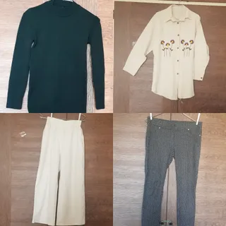 شومیز و بافت و شلوار