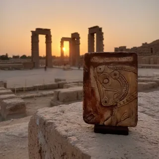 کتیبه سرستون هخامنشی