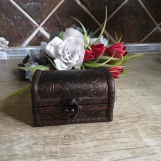 جعبه جواهرات چوبی