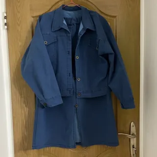 کت ودامن جین کاغذی نو