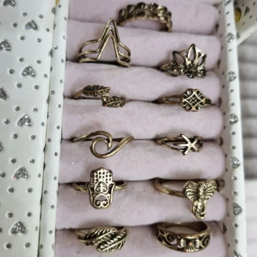 11عدد انگشتر مسی