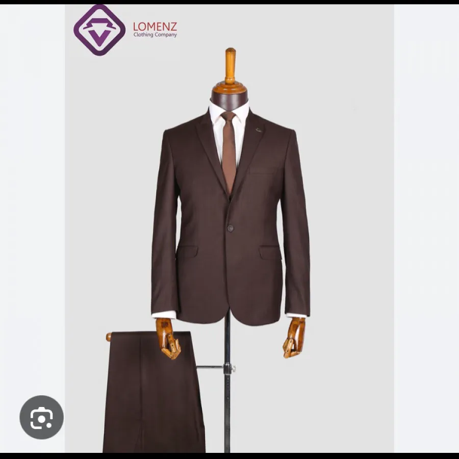 کت و شلوار مردانه قهوه ای