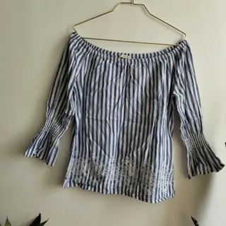 شومیز یقه قایقی