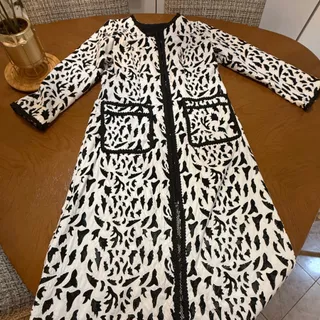 مانتوی مزونی بلند