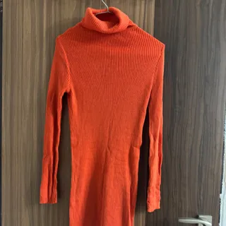 مانتو بافت نارنجی