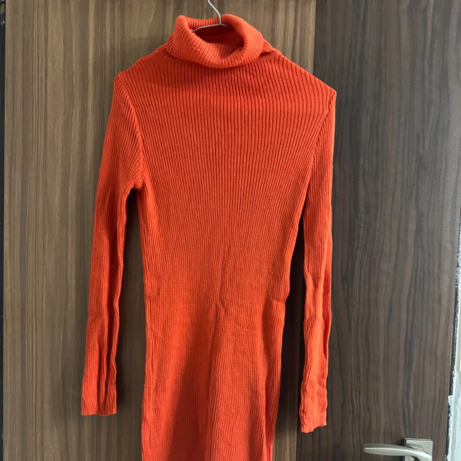 مانتو بافت نارنجی