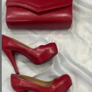 کیف و‌کفش ست قرمز