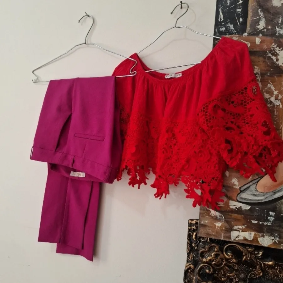 نیمتنه گیپور با شلوار