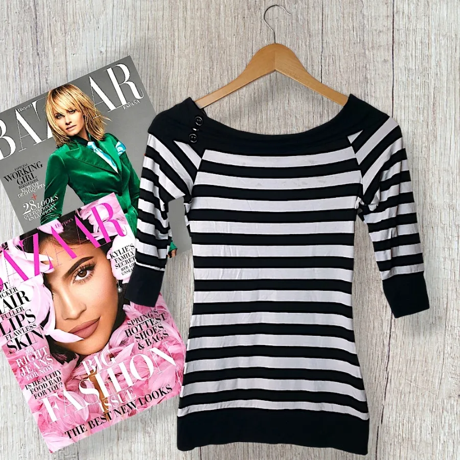 بلوز یقه قایقی ضخیم خارجی