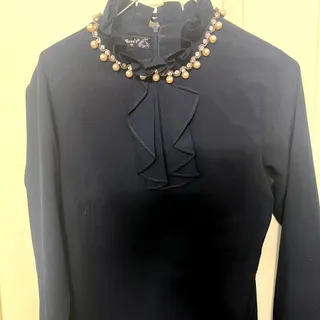 شومیز سورمه ای دلبر