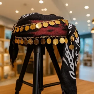 کلاه دست دوز سکه ای