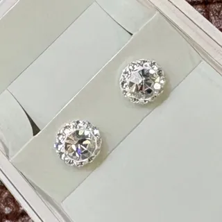 گوشواره نقره سواروسکی