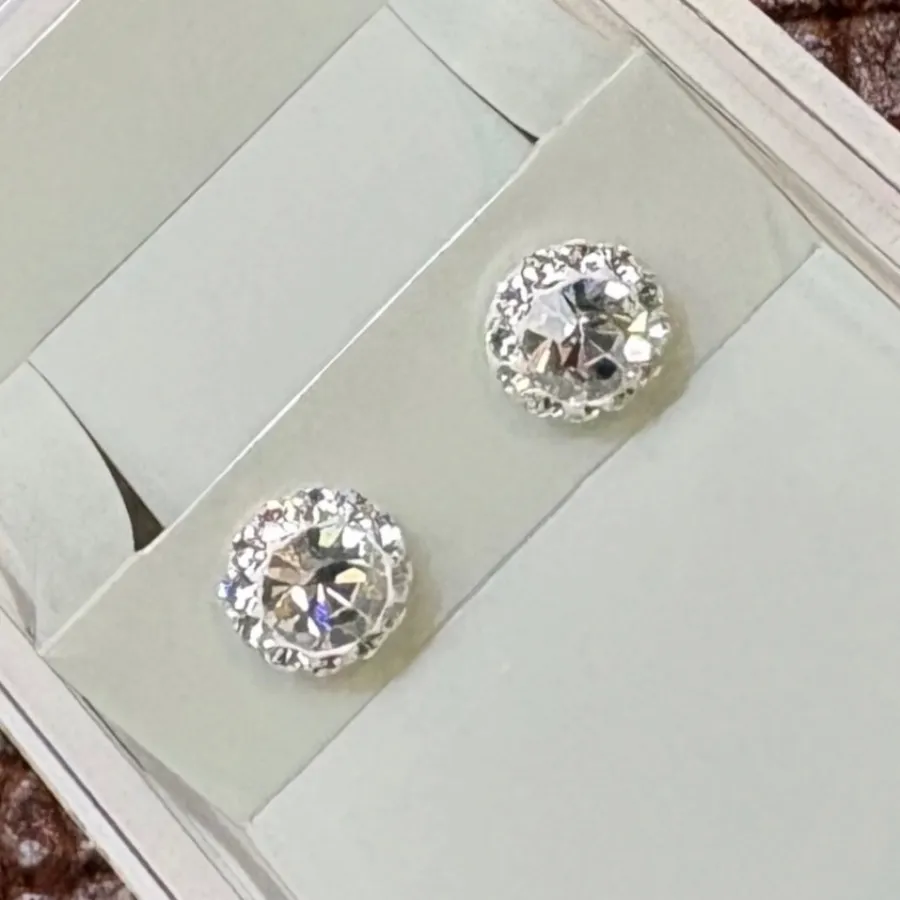 گوشواره نقره سواروسکی