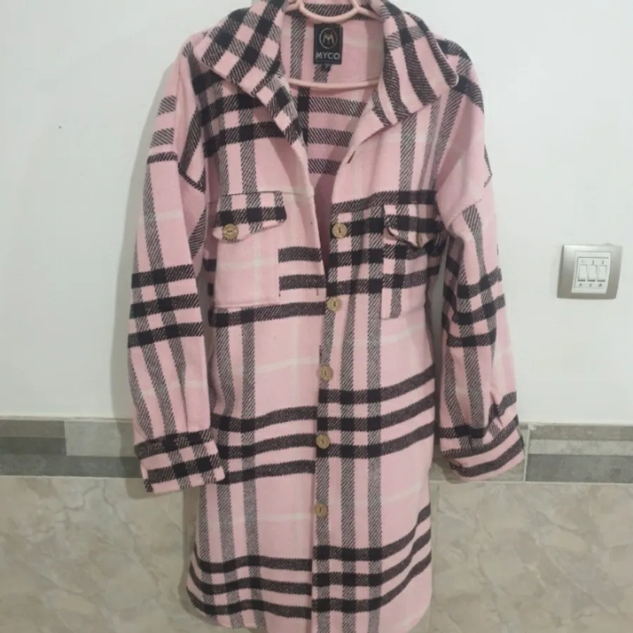 پالتو کشمیر چهارخونه