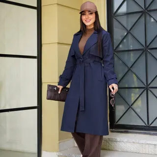 بارانی کتان زارا