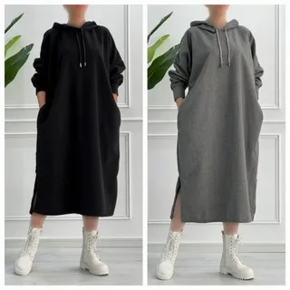 هودی بلند کلاهدار