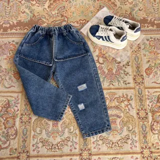 شلوار جین مام بچگونه