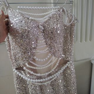 لباس مجلسی فول مروارید