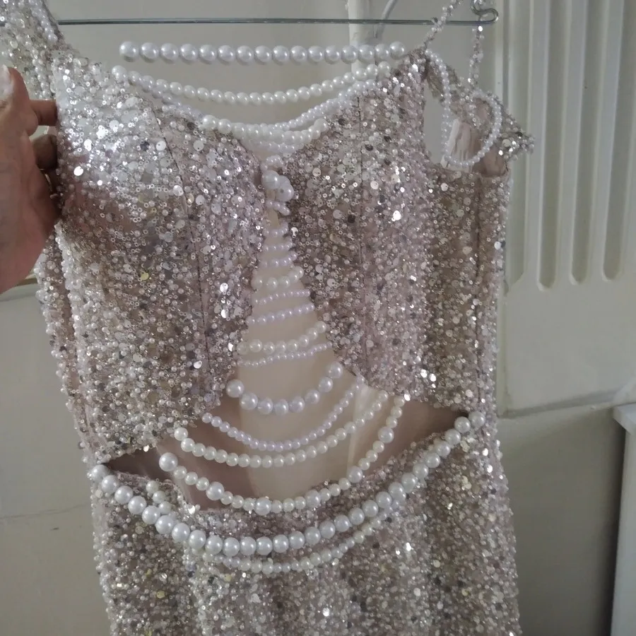 لباس مجلسی فول مروارید