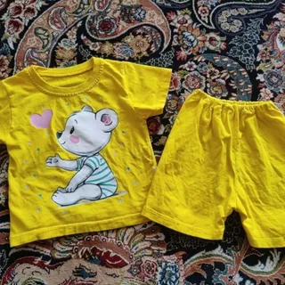 ست پیراهن شلوارک