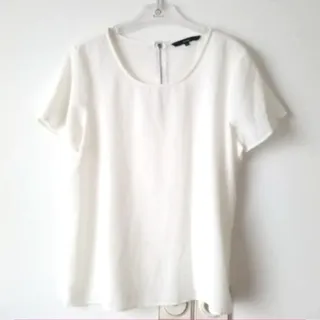 بلوز کرپ آستین کوتاه زنان